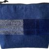 Denim/Wool Pouch