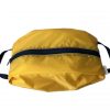 yellow puffer pouch
