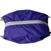 Purple zippered pouch