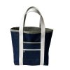 Denim Tote w/ Pocket
